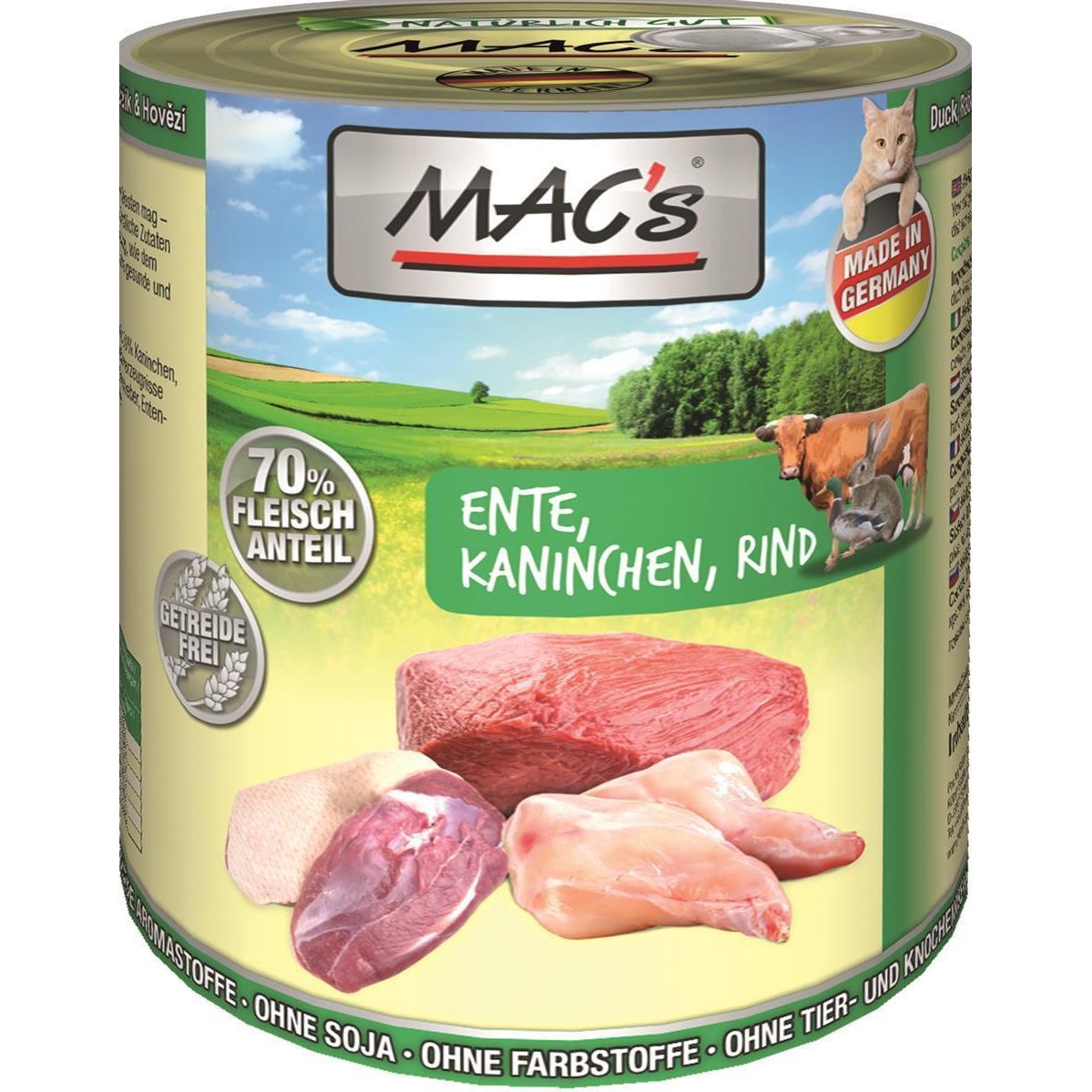 MAC's Cat Ente, Kaninchen & Rind